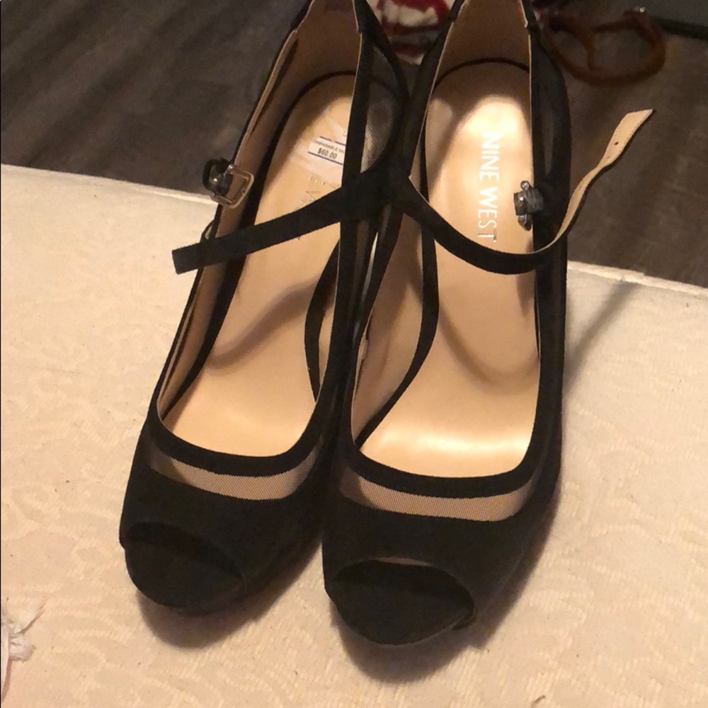Black heels